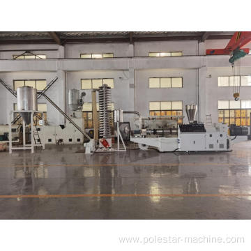 PE Wood Plastic Compounding Granulator Machine